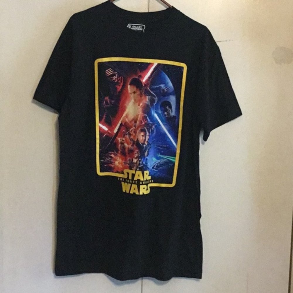 Star Wars The Force Awakens Galaxy Premiere Shirt